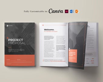 Professional Business Proposal Template: 16-Page MS Word, Canva & InDesign (Docx, PPTX, PDF)