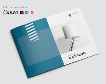 Product Catalog Template: Pricing Guide, Canva, InDesign, Docx
