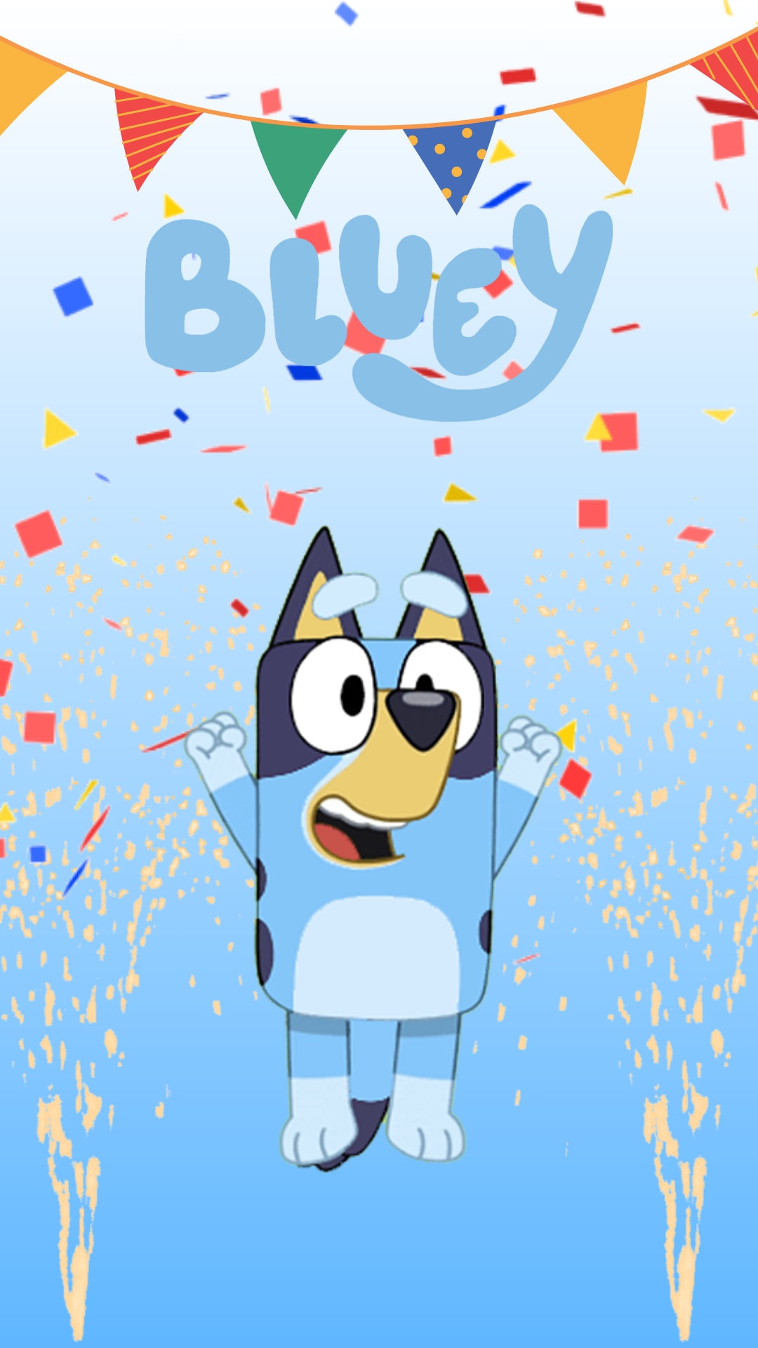 Décoration Officielle D'anniversaire Bluey, Decoration Anniversaire Bluey - Cali