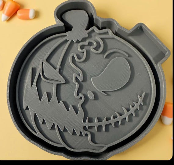 Jack pumpkin Car freshie mold.