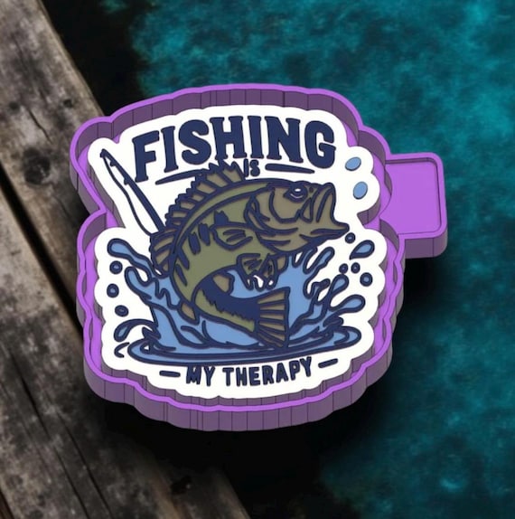 Fishing Therapy Car freshie mold or mold housing.