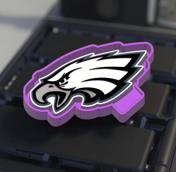 Eagles wave freshie mold or mold housing.