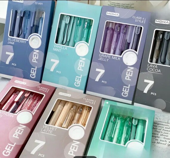 A 7 pcs get  Pen: Colorful Office Gift