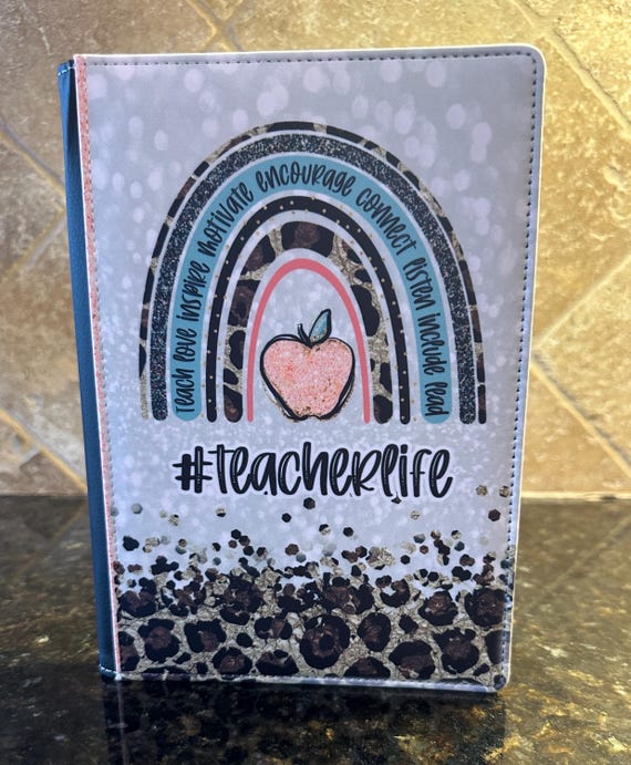 A5 Reusable Teacher  Journal Sublimation Lined Notebooks