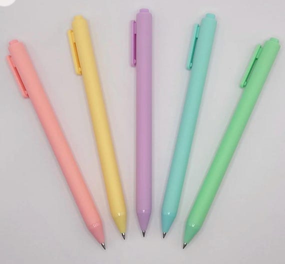 Pastel Kaco Gel Pens: Morandi Colored Ink, 0.5mm, Set of 5