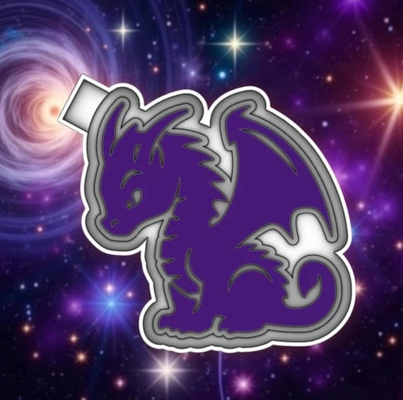 Dragon Car freshie mold or mold housing.