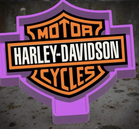 Harley motorcycles Car freshie mold or mold housing.