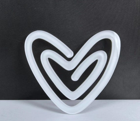 Jumbo acrylic sublimation paper clip.  sublimation on both sides.