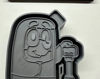 Granny Rita ( Blue) car  freshie mold or mold housing.