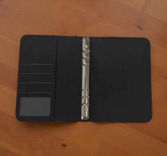 A5 Sublimation 6 Ring Binder Cover with lined paper: Reusable Lined Notebook