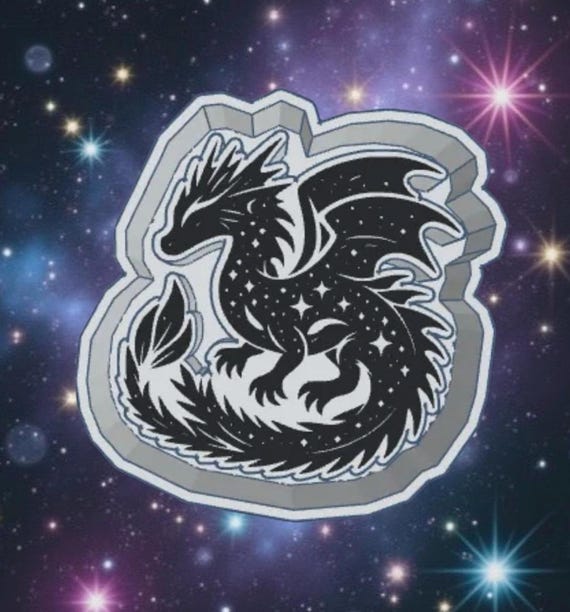 Dragon Car freshie mold or mold housing.