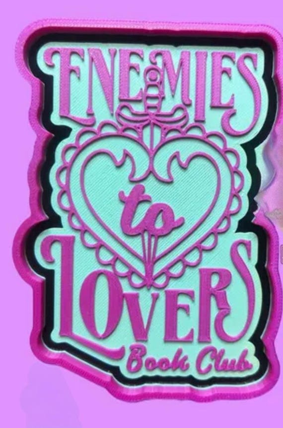 Enemies to Lovers Car freshie mold or mold housing.