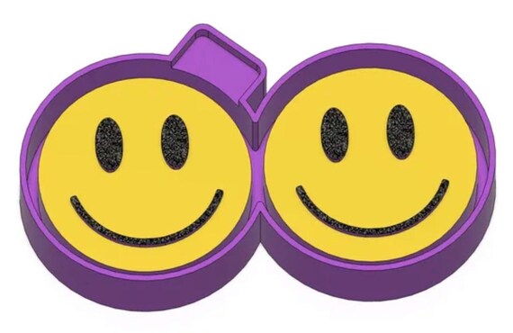 Smiley face vet clips ever Car Freshie Mold, Christmas Air Freshener Silicone Mold