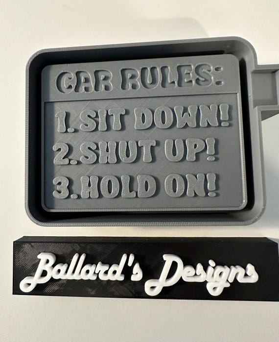 Car rules Car, freshie mold or housing.
