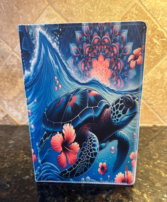 A5 Reusable sea turtle  Journal Sublimation Lined Notebooks
