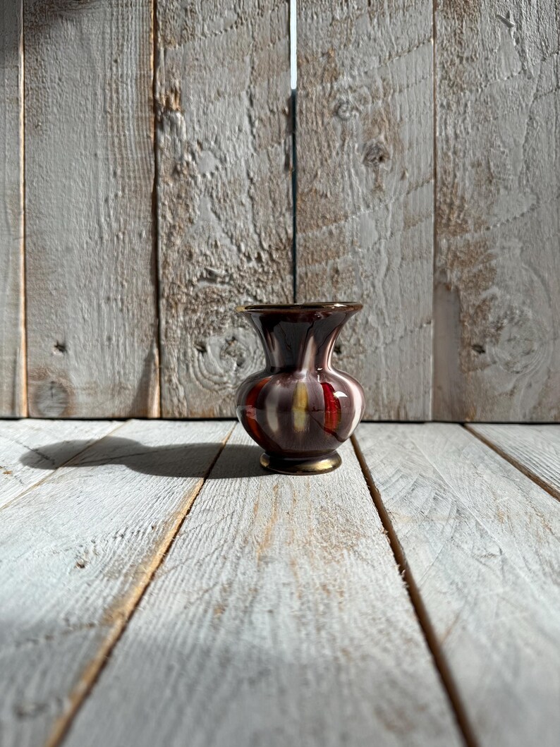Vintage West German Bud Vase; Small WGP Ceramic Mini-vase - Etsy UK