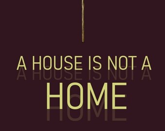 A House Is Not A Home 6x9 Comic Book Full Color
