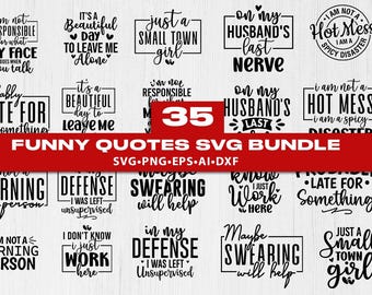 Funny Sarcastic svg, Humorous svg, Funny Quotes & Sarcastic Designs, Sassy Sarcastic svg, Funny Motivational svg, PNG, DXF Files
