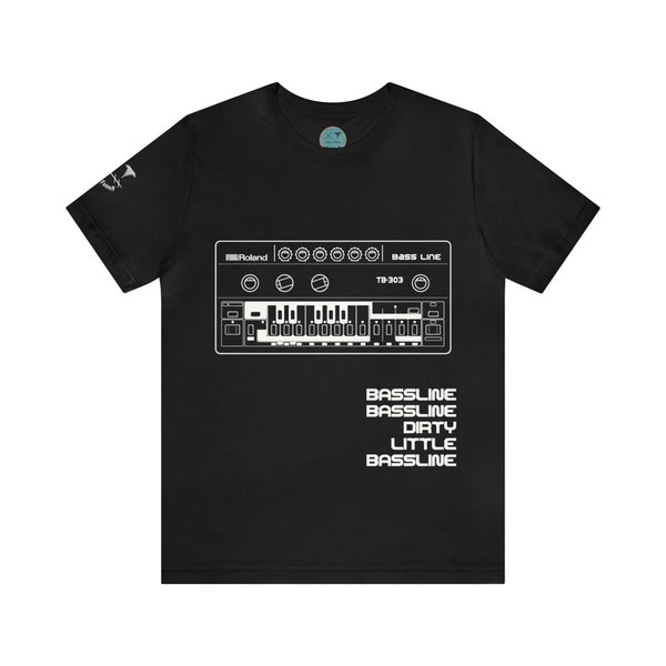 Roland TB-303 Black Short Sleeve Tee