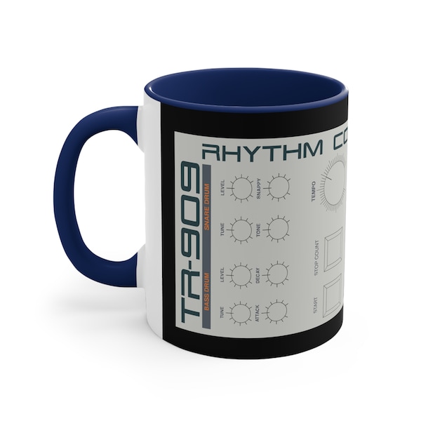 Roland TR-909 Coffee Mug, 11oz