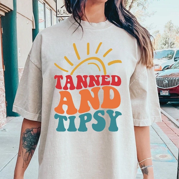 Tanned and Tipsy - Etsy