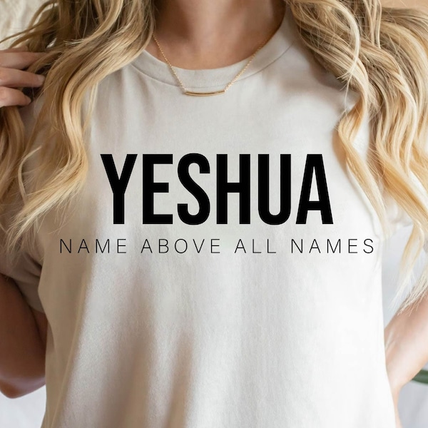 Yeshua Svg, Name Above All Names Svg, Jesus is King Svg, Jesus Svg, Names Of God Svg, Digital Files, Cricut, Silhouette