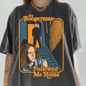 Comfort Colors® The Boogeyman Vintage Horrorfilm Halloween Shirt, Michael Myers Shirt, Halloween Shirt, Horrorfilm Shirt Sweatshirt
