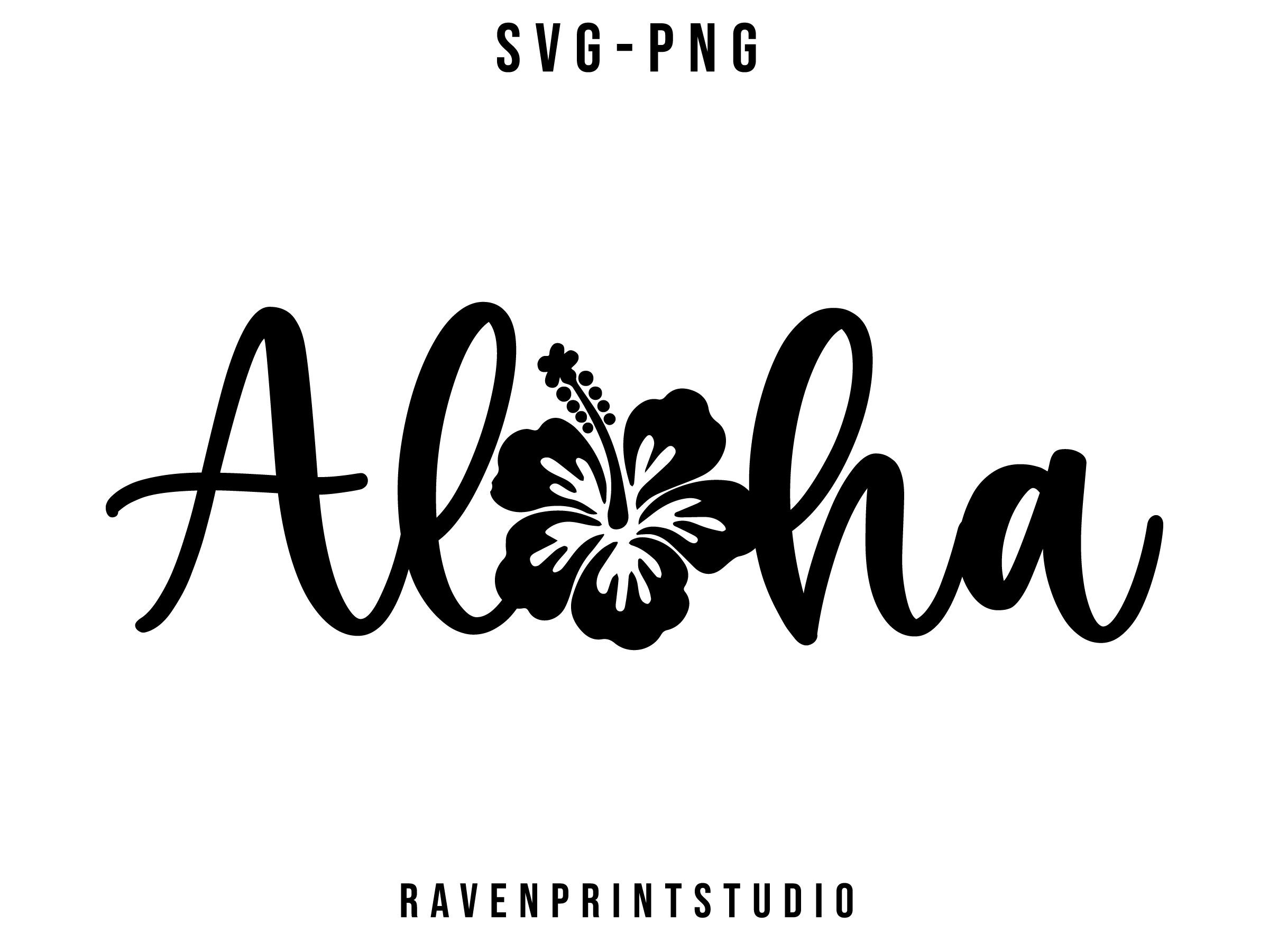 Aloha Svg Aloha Clip Art Summer Svg Hawaiian Svg Beach - Etsy UK
