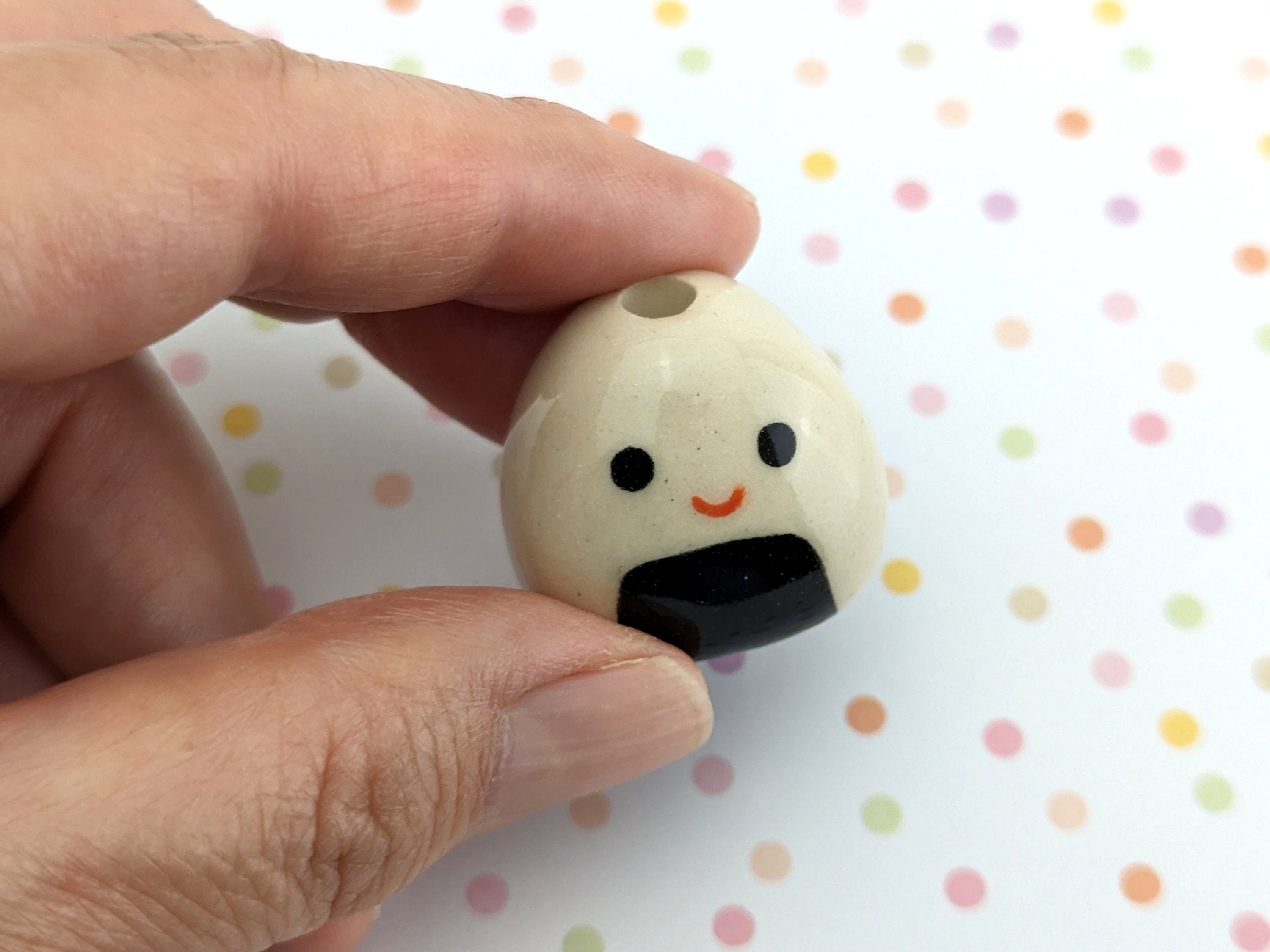 Mini-Keramik-Vasen Als Onigiri & Katze – 5 Stück, Für Deko & Geschenke