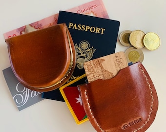 Travel Wallet Coin Holder Room Key Carrier