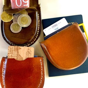 Monedero de viaje, portamonedas, portallaves de habitación