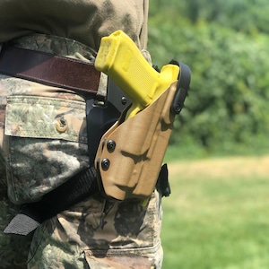 Étui de protection pour CZ P-10C de niveau 2 - Plusieurs motifs et couleurs - Parfait pour les forces de l'ordre et une utilisation tactique