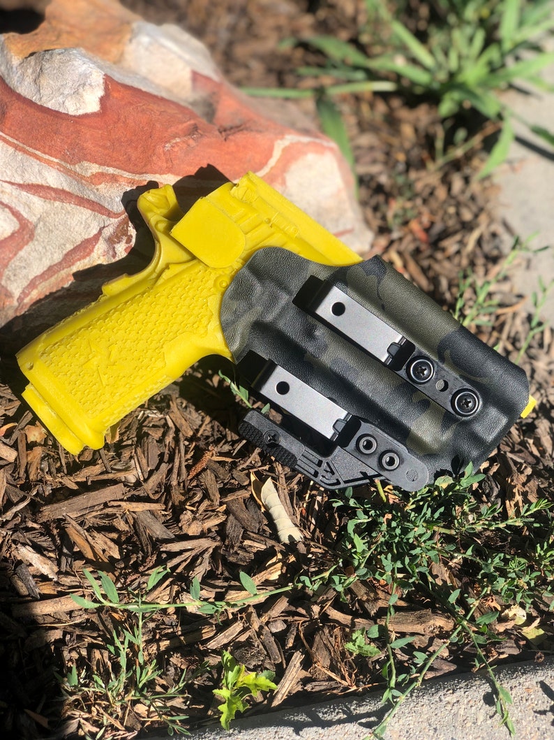 Glock 19/23 IWB Holster Optic Cut Flashlight Compatible Etsy