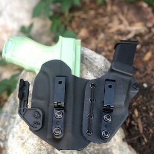 Hellcat Pro IWB Side car holster- Many Patterns and Colors Available- compatible with flashlights