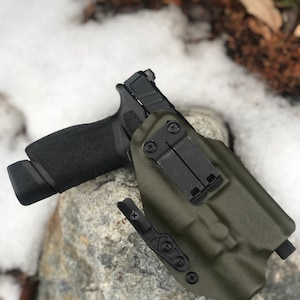 DWX Compact with Rail Appendix IWB Holster- Light bearing