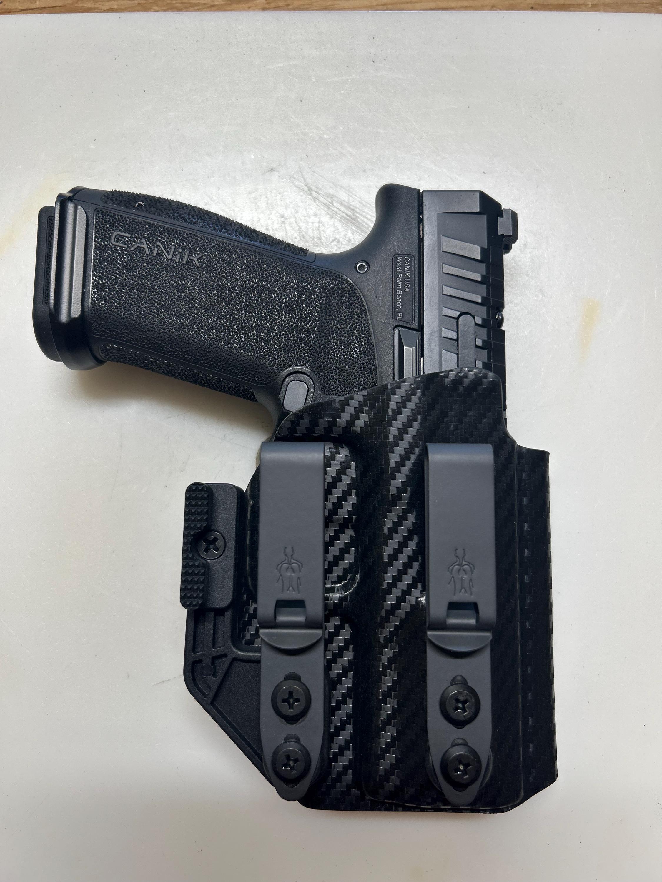 Tulster ARC IWB Holster For Canik Mete MC9 Prime W/TLR-7 Sub | Right Hand Kydex Holster | Optic Ready, Light Bearing