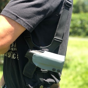 Hellcat pro Shoulder holster- optic cut, compatible with flashlights- many colors and patterns