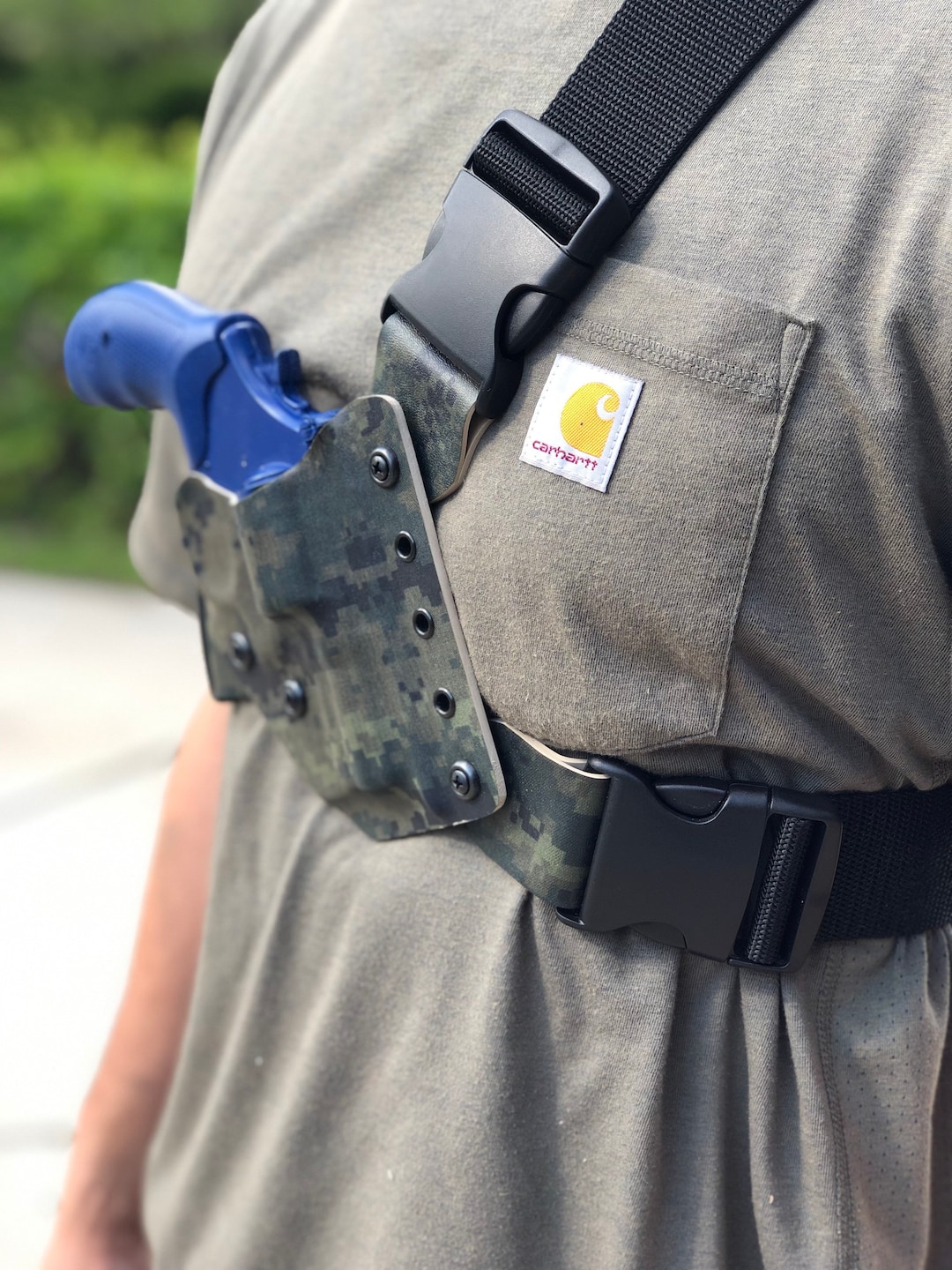 Smith and Wesson 686+ Chest Holster - Etsy