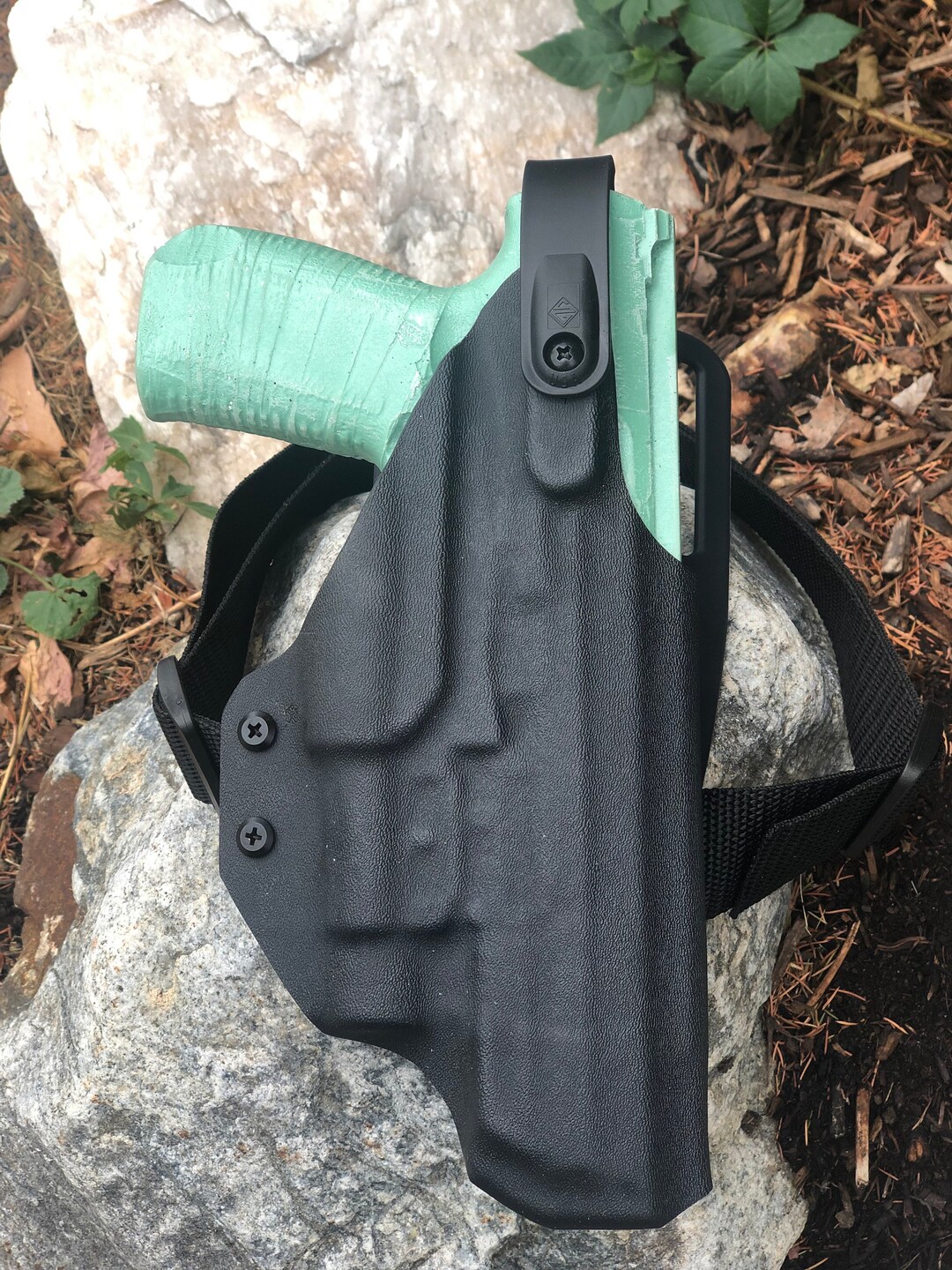 Canik TP9SFX With Wasatch Blast Comp Kydex Level 2 Duty Drop Holster