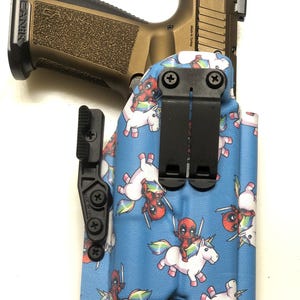 Canik METE SFX IWB Holster - Optic Cut - Flashlight Compatible - Adjustable Retention - Kydex Construction - Metal Clips