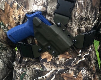 Sig X Ten chest holster- flashlight compatible- optic cut