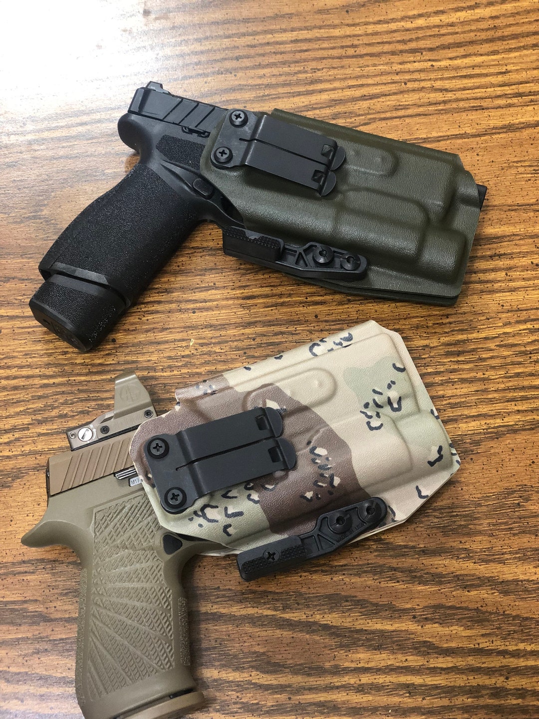 Canik TP9 Elite Combat Executive IWB Kydex Holster Optic Cut Flashlight