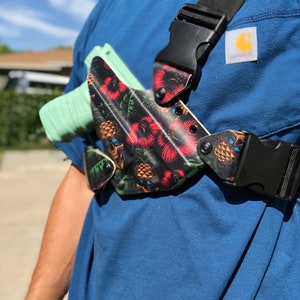 Glock 43x MOS chest holster