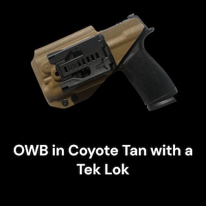 Sig Sauer P320 M18 Kydex Holster für OWB Carry