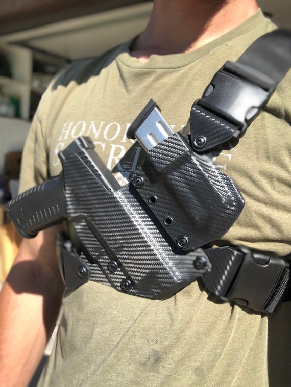 Colt 1911 Government Chest Holster With Attached Mag Carrier Etsy UK