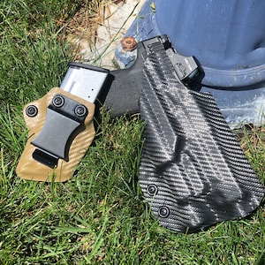 OWB Holster for Smith & Wesson M and P 2.0 10mm/.45 - Flashlight Compatible - Multiple Pattern and Color Options