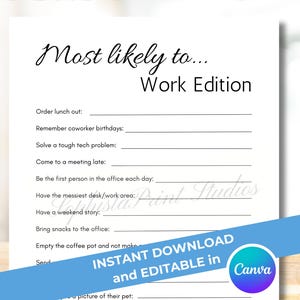 Most Likely to Office Edition | Team Building | Work Game | Office Party Game | Staff Meeting Icebreaker | Office Ice Breaker | Team Meeting