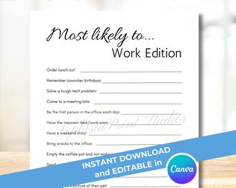 Most Likely to Office Edition | Team Building | Work Game | Office Party Game | Staff Meeting Icebreaker | Office Ice Breaker | Team Meeting