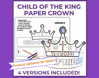 VBS Activity, Childrens Bible Craft, Childrens Ministry Activity, Vacation Bible School craft, Activities family devotion, Homeschool Art