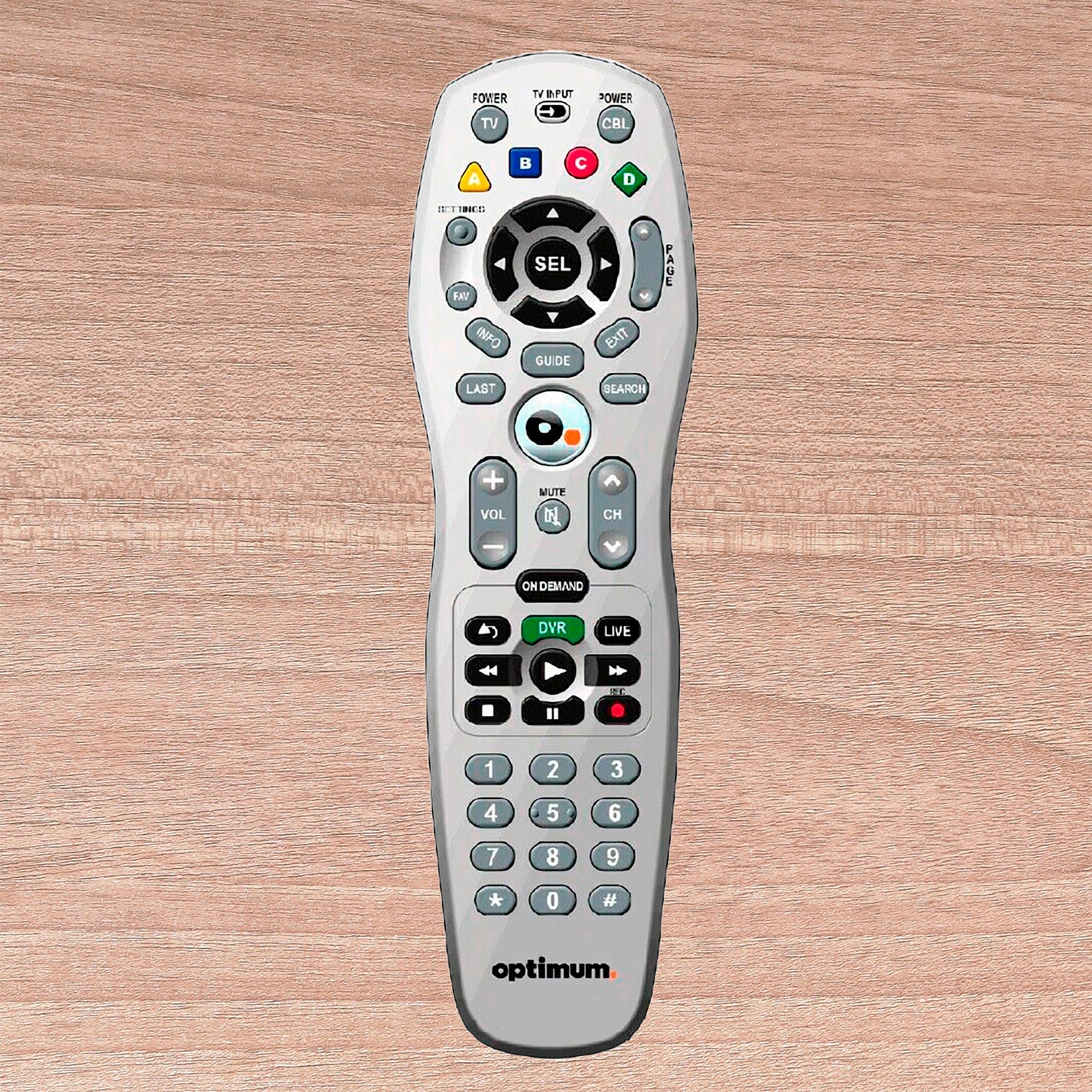 Cablevision Optimum Model URC 2464 B00 Universal Remote Control Etsy